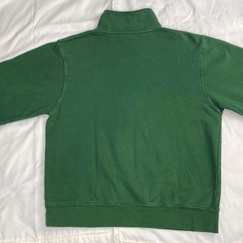 John Galt Green Half-Zip Sweatshirt - Picture 3 of 4